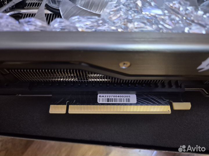 Видеокарта RTX 3070ti GameRock Palit