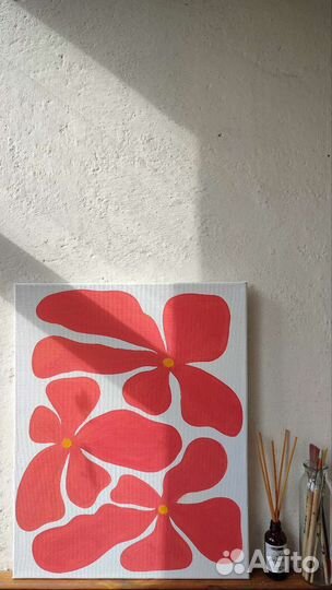 Картина акрилом