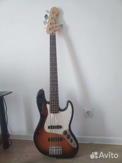 Бас гитара fender jazz bass 5n Mexico