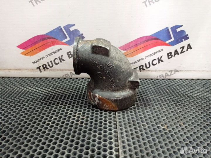 Патрубок интеркулера Man TGA, Man TGS, Man TGX