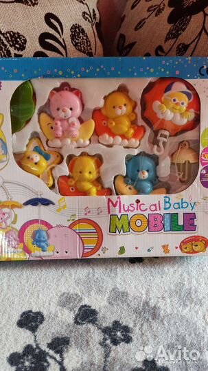 Мобиль на кроватку музыкальный