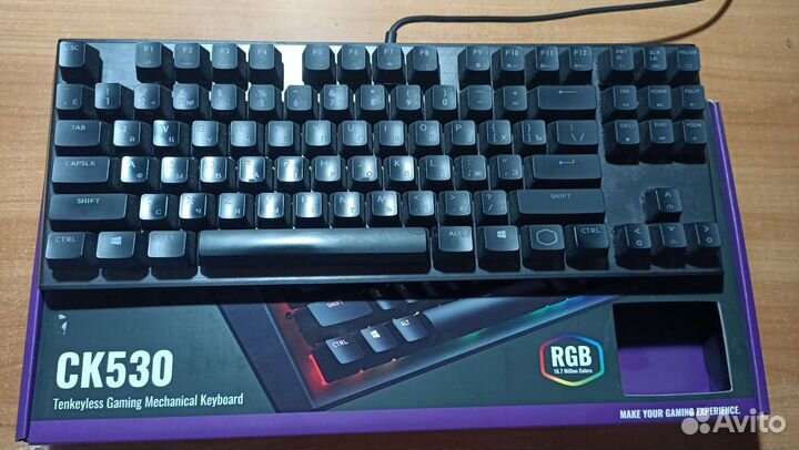 Игровая механическая клавиатура CoolerMaster CK530
