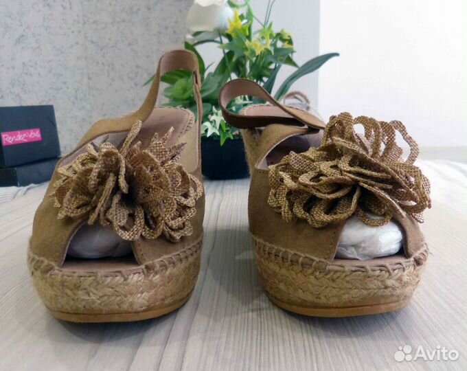 Эспадрильи женские 39 размер
