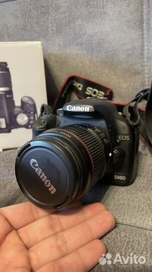 Canon eos 500d + портретник