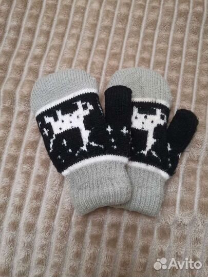 Детские варежки (можно для двойни)