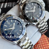 Часы мужские Omega Seamaster Planet Ocean Blue/ Bl