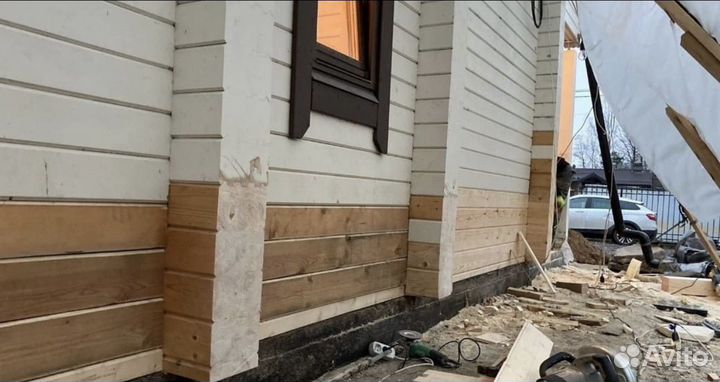 Фундамент, кровля, сайдинг