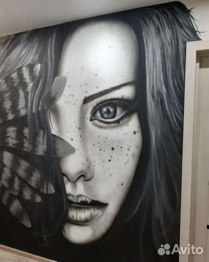 Граффити оформление, роспись стен