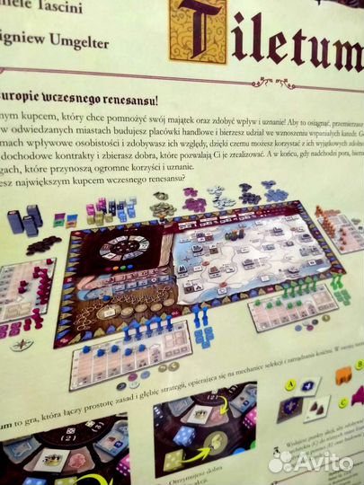 Tiletum от С. Лучиани настольная игра