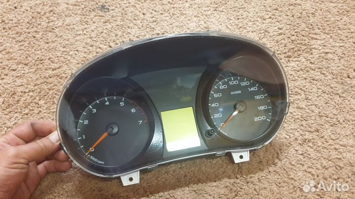 Щиток приборов лада гранта