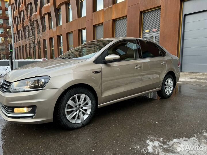 Volkswagen Polo 1.6 AT, 2016, 81 000 км