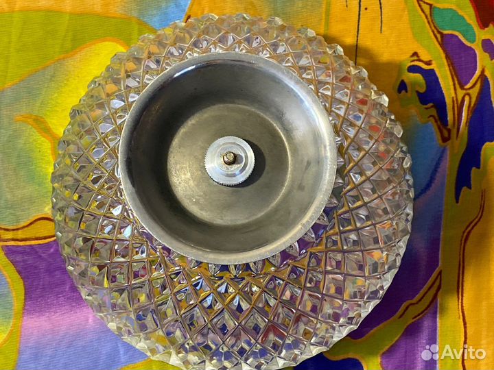 Хрустальная конфетница СССР