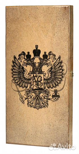 Нарды, шашки Федерация (средние, круглые) (11743)