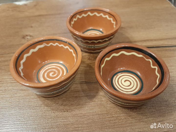 Набор керамических соусников 3 шт