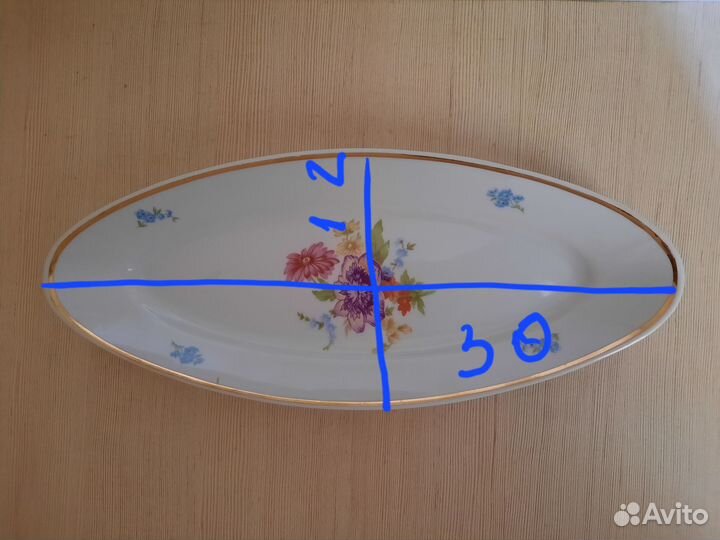 Селедочница Дулево, зик Конаково СССР