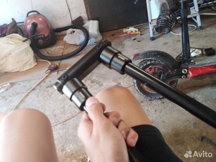Руль для kugoo m4 / pro / грипсы