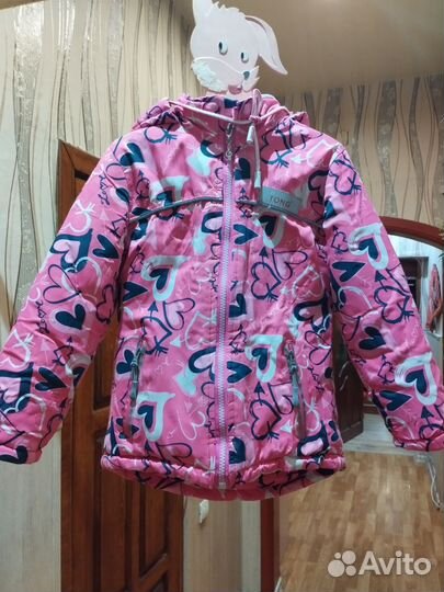 Куртка демисезонная для девочки 98