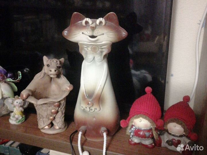 Кот керамика