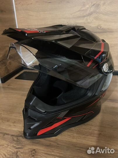 Мотоциклетный шлем размер s Hizer