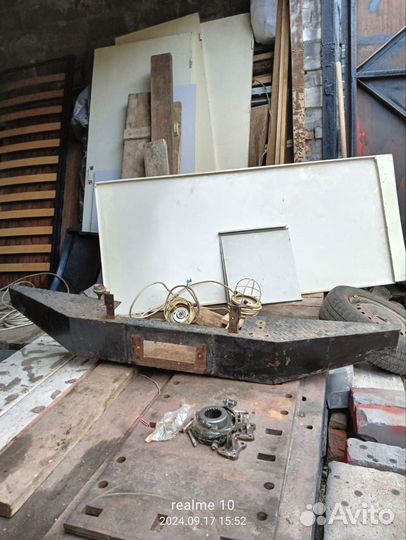 Силовой бампер УАЗ