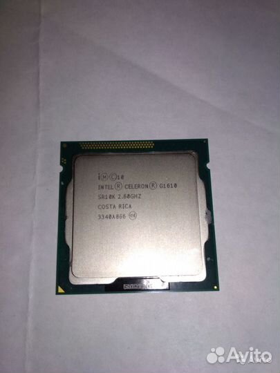 Intel Celeron G1610 (LGA 1155) + Кулер