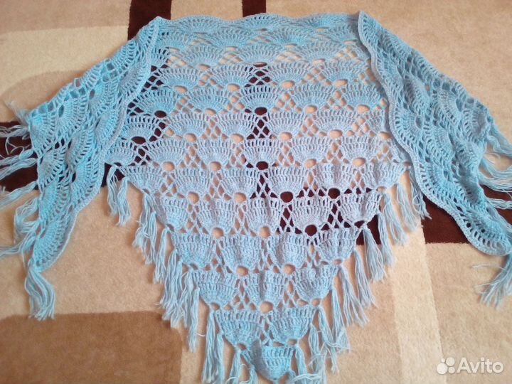 Шаль крючком