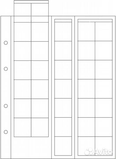 Листы и альбомы для жетонов метро