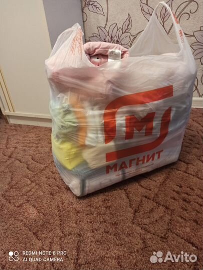 Детские вещи пакетом на девочку размер 56-62