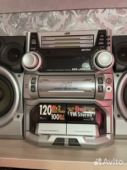 Музыкальный центр JVC MX-J550R