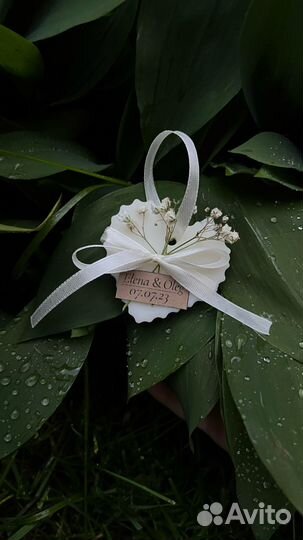 Подарки гостям на свадьбу, бонбоньерка, аромасаше