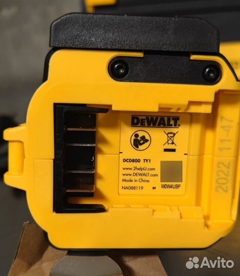 Шуруповёрт Dewalt DCD709D2T и DCD800E1T