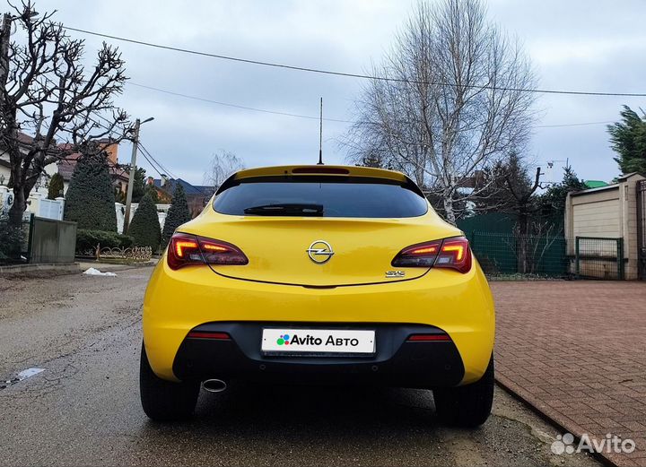 Opel Astra GTC 1.4 AT, 2014, 53 000 км