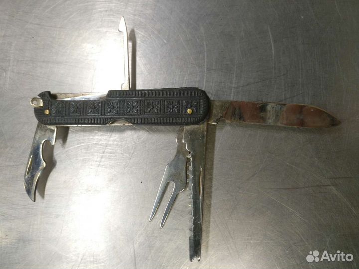 Нож складной рыбацкий. СССР