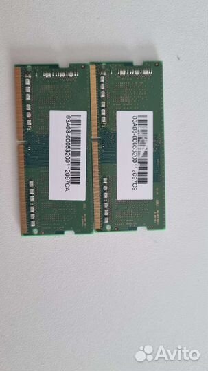 Оперативная память ddr4 8gb samsung