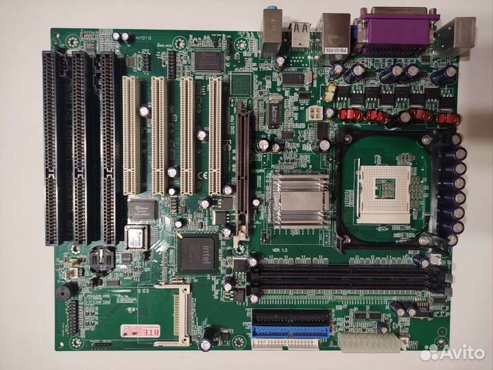 Плата на s478 с ISA