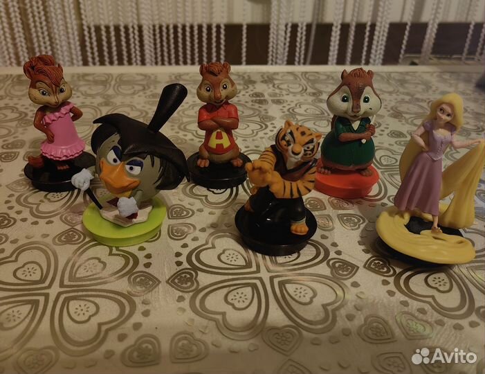 Игрушки топперы из кинотеатра
