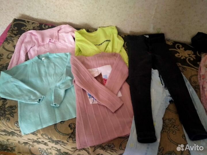 Пакет вещей для девочки размеры 128-134