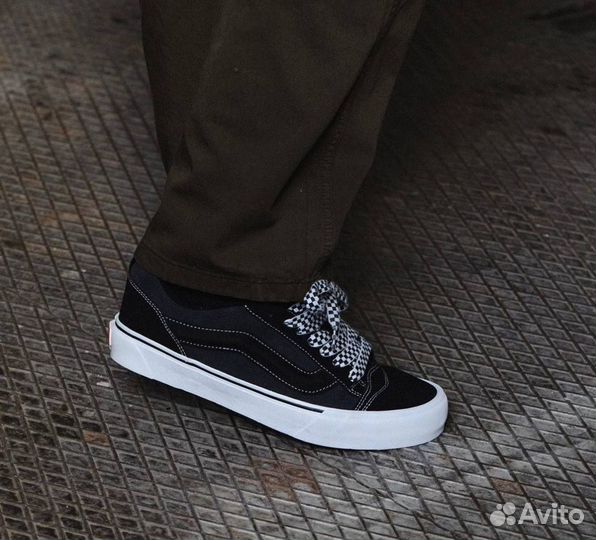 Дутыши Vans knu Skool black