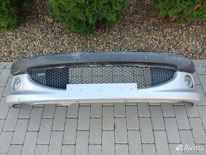 Бампер передний с птф Пежо 206