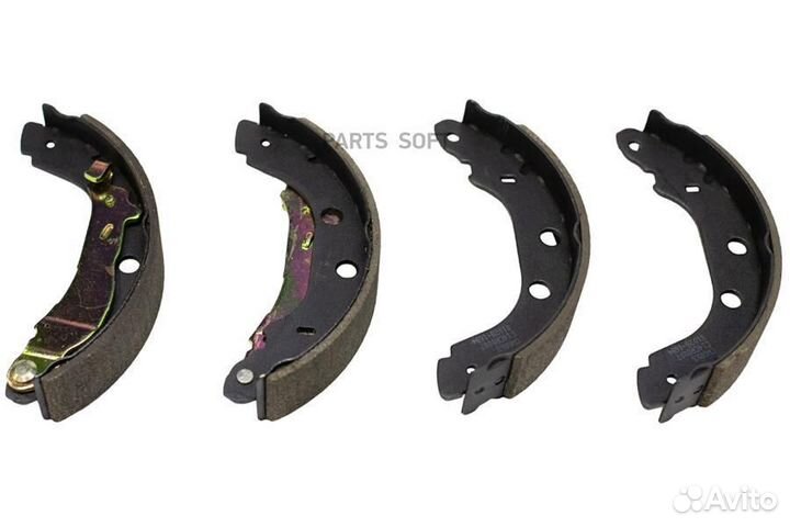 Cworks C14CR0007 Тормозные колодки задние барабанн