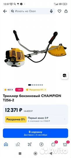 Электро коса, Champion