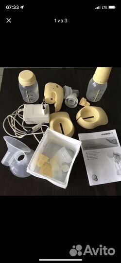 Молокоотсос medela электрический