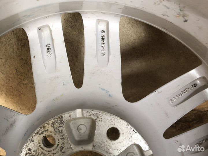 Колесо audi q7 с запаски