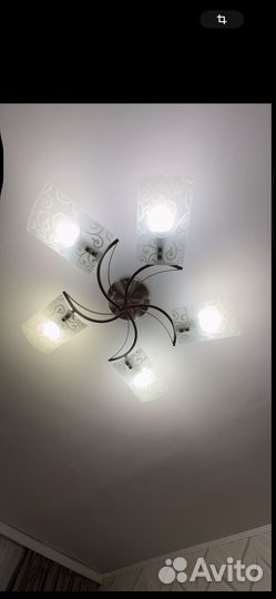 Люстра бу