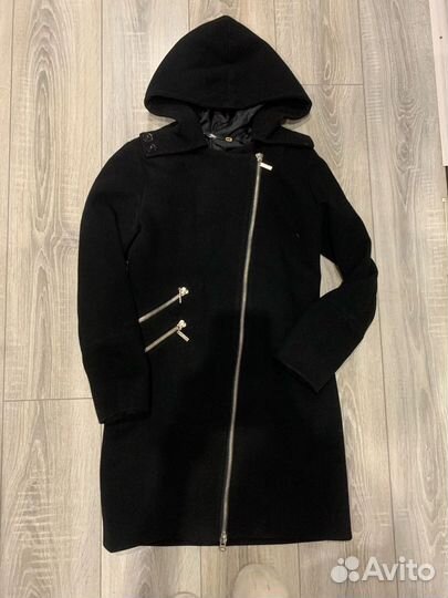 Драповое пальто демисезонное