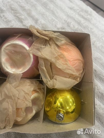 Елочные игрушки СССР