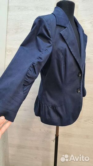 Пиджак синий 158р-р на девочку