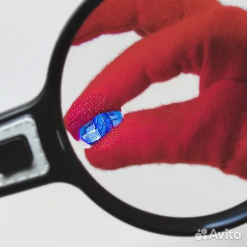 Лупа 2в1 с подсветкой 30*25мм 10*110мм