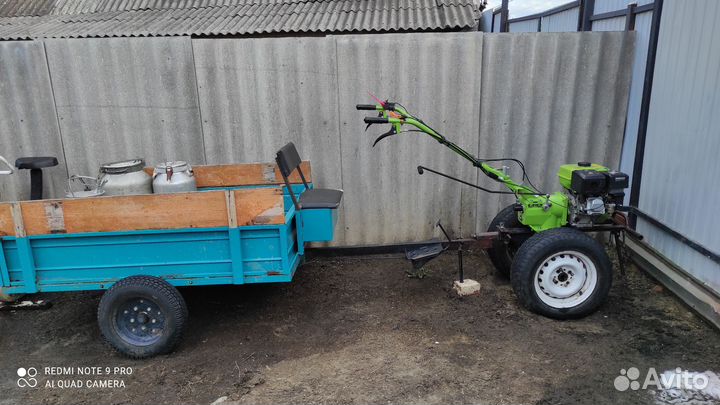 Продам мотоблок с прицепом