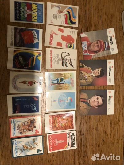 Календарики СССР